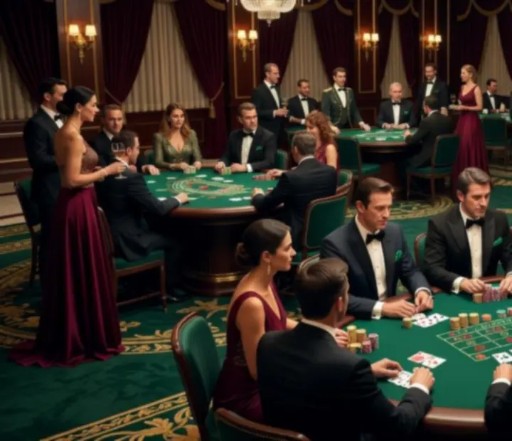 Játékasztalok és nyerőgépek a Jack Veerto Casino játékzónájában